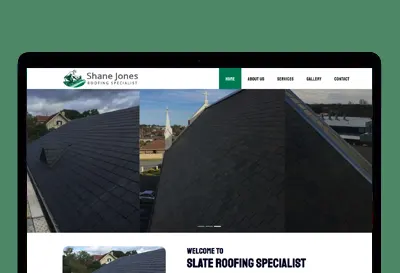 slate roof melbourne website design by uniweb