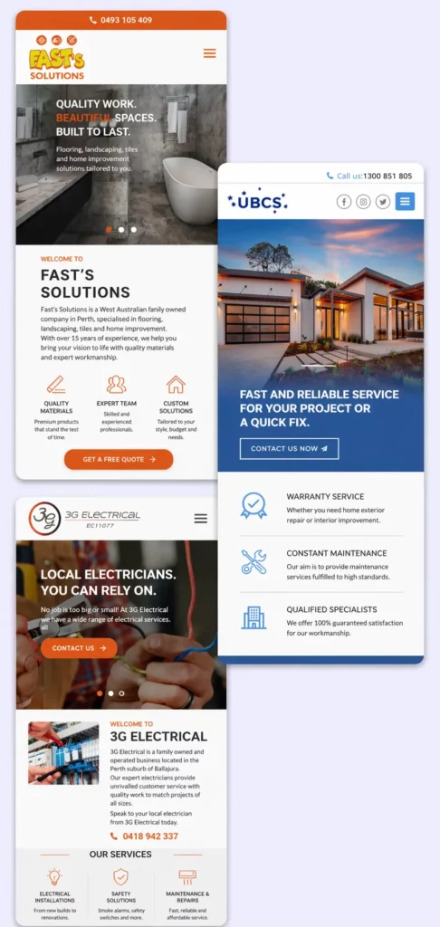 Web design Perth — Uniweb builds custom WordPress websites for Perth and Western Australian businesses